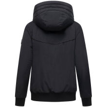 Marikoo Mooni Damen Herbst Caban Jacke Schwarz Größe M - Gr. 38