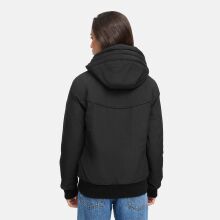 Marikoo Mooni Damen Herbst Caban Jacke Schwarz Größe L - Gr. 40