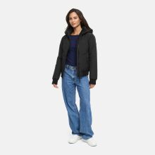 Marikoo Mooni Damen Herbst Caban Jacke Schwarz Größe XXL - Gr. 44