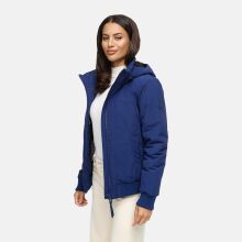 Marikoo Mooni Damen Herbst Caban Jacke Navy Größe S - Gr. 36