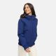Marikoo Mooni Damen Herbst Caban Jacke Navy Größe S - Gr. 36