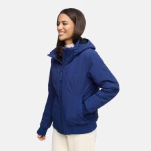 Marikoo Mooni Damen Herbst Caban Jacke Navy Größe L - Gr. 40