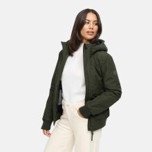 Marikoo Mooni Damen Herbst Caban Jacke Dark Olive Größe XS - Gr. 34