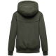 Marikoo Mooni Damen Herbst Caban Jacke Dark Olive Größe L - Gr. 40