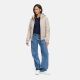 Marikoo Mooni Damen Herbst Caban Jacke Light Taupe Größe XS - Gr. 34