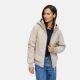 Marikoo Mooni Damen Herbst Caban Jacke Light Taupe Größe M - Gr. 38