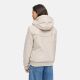 Marikoo Mooni Damen Herbst Caban Jacke Light Taupe Größe L - Gr. 40