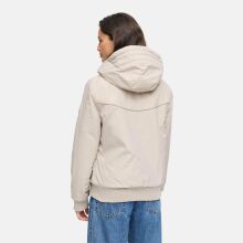 Marikoo Mooni Damen Herbst Caban Jacke Light Taupe Größe XL - Gr. 42