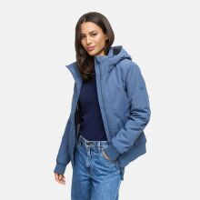 Marikoo Mooni Damen Herbst Caban Jacke Dusty Blue Größe XS - Gr. 34