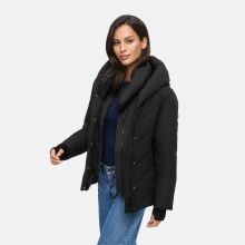 Marikoo Nadiraa Damen Herbst Winter Stepp Jacke  Schwarz Größe M - Gr. 38