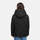 Marikoo Nadiraa Damen Herbst Winter Stepp Jacke  Schwarz Größe M - Gr. 38