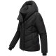 Marikoo Nadiraa Damen Herbst Winter Stepp Jacke  Schwarz Größe M - Gr. 38