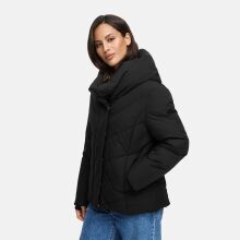 Marikoo Nadiraa Damen Herbst Winter Stepp Jacke  Schwarz Größe XXXL - Gr. 46