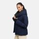 Marikoo Nadiraa Damen Herbst Winter Stepp Jacke  Navy Größe XXXL - Gr. 46