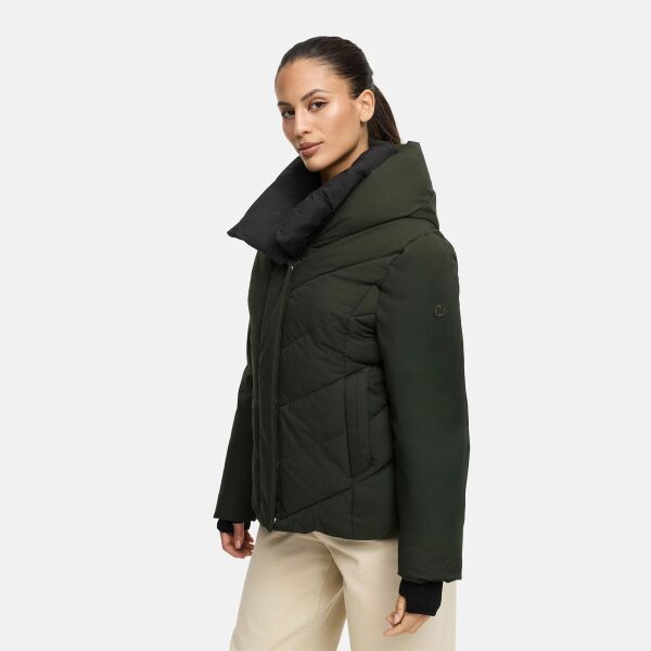 Marikoo Nadiraa Damen Herbst Winter Stepp Jacke  Dark Olive Größe S - Gr. 36