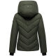 Marikoo Nadiraa Damen Herbst Winter Stepp Jacke  Dark Olive Größe L - Gr. 40