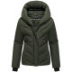Marikoo Nadiraa Damen Herbst Winter Stepp Jacke  Dark Olive Größe XXL - Gr. 44