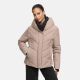 Marikoo Nadiraa Damen Herbst Winter Stepp Jacke  Taupe Grey Größe M - Gr. 38