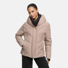 Marikoo Nadiraa Damen Herbst Winter Stepp Jacke  Taupe Grey Größe L - Gr. 40