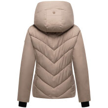 Marikoo Nadiraa Damen Herbst Winter Stepp Jacke  Taupe Grey Größe L - Gr. 40