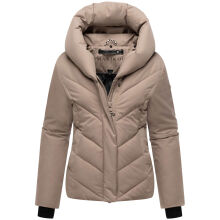 Marikoo Nadiraa Damen Herbst Winter Stepp Jacke  Taupe Grey Größe XL - Gr. 42