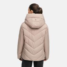 Marikoo Nadiraa Damen Herbst Winter Stepp Jacke  Taupe Grey Größe XXXL - Gr. 46