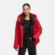 Marikoo Nadiraa Damen Herbst Winter Stepp Jacke  Deep Red Größe L - Gr. 40