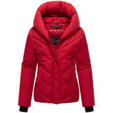Marikoo Nadiraa Damen Herbst Winter Stepp Jacke  Deep Red Größe XL - Gr. 42