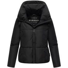 Marikoo Ninikaa Damen Herbst Winter Stepp Jacke  Schwarz-Größe XS - Gr. 34