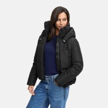 Marikoo Ninikaa Damen Herbst Winter Stepp Jacke  Schwarz-Größe M - Gr. 38