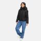 Marikoo Ninikaa Damen Herbst Winter Stepp Jacke  Schwarz-Größe XL - Gr. 42