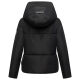 Marikoo Ninikaa Damen Herbst Winter Stepp Jacke  Schwarz-Größe XL - Gr. 42
