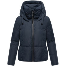 Marikoo Ninikaa Damen Herbst Winter Stepp Jacke  Navy-Größe M - Gr. 38