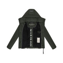 Marikoo Ninikaa Damen Herbst Winter Stepp Jacke  Dark Olive-Größe S - Gr. 36