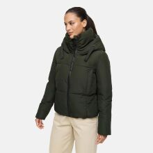 Marikoo Ninikaa Damen Herbst Winter Stepp Jacke  Dark Olive-Größe XXL - Gr. 44