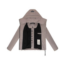 Marikoo Ninikaa Damen Herbst Winter Stepp Jacke  Taupe Grey-Größe M - Gr. 38