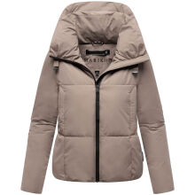 Marikoo Ninikaa Damen Herbst Winter Stepp Jacke  Taupe Grey-Größe L - Gr. 40