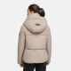Marikoo Ninikaa Damen Herbst Winter Stepp Jacke  Taupe Grey-Größe L - Gr. 40