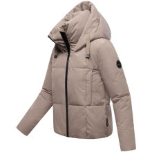 Marikoo Ninikaa Damen Herbst Winter Stepp Jacke  Taupe Grey-Größe XL - Gr. 42