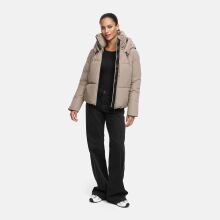 Marikoo Ninikaa Damen Herbst Winter Stepp Jacke  Taupe Grey-Größe XXL - Gr. 44