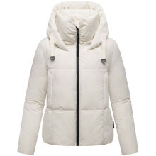 Marikoo Ninikaa Damen Herbst Winter Stepp Jacke  Offwhite-Größe S - Gr. 36
