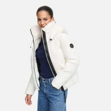 Marikoo Ninikaa Damen Herbst Winter Stepp Jacke  Offwhite-Größe L - Gr. 40