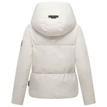 Marikoo Ninikaa Damen Herbst Winter Stepp Jacke  Offwhite-Größe XL - Gr. 42