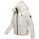 Marikoo Ninikaa Damen Herbst Winter Stepp Jacke  Offwhite-Größe XXL - Gr. 44
