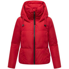 Marikoo Ninikaa Damen Herbst Winter Stepp Jacke  Deep Red-Größe L - Gr. 40