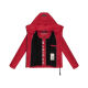 Marikoo Ninikaa Damen Herbst Winter Stepp Jacke  Deep Red-Größe L - Gr. 40