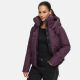 Marikoo Ninikaa Damen Herbst Winter Stepp Jacke  Dusty Plum -Größe S - Gr. 36