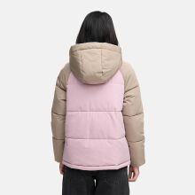 Marikoo Omariaa Damen Winter Stepp Jacke Taupe Grey Größe XS - Gr. 34
