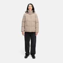 Marikoo Omariaa Damen Winter Stepp Jacke Taupe Grey Größe XXL - Gr. 44