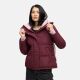 Marikoo Omariaa Damen Winter Stepp Jacke Wine Größe S - Gr. 36